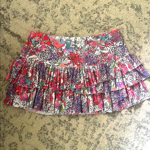 Lucky in Love Women's Got the Blues Pleated Skirt 14